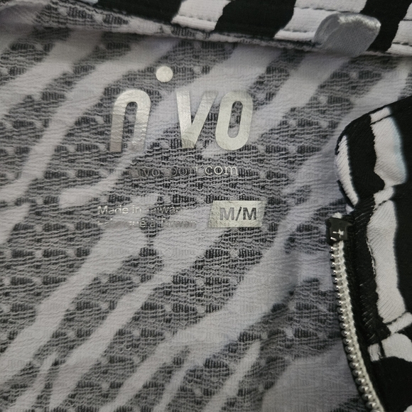 Zebra Print Sleeveless Top - Picture 3 of 5